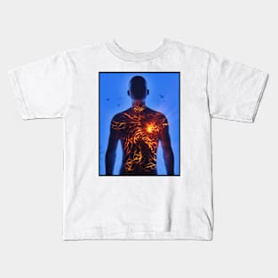 Surrounded by Feelings Kids T-Shirt